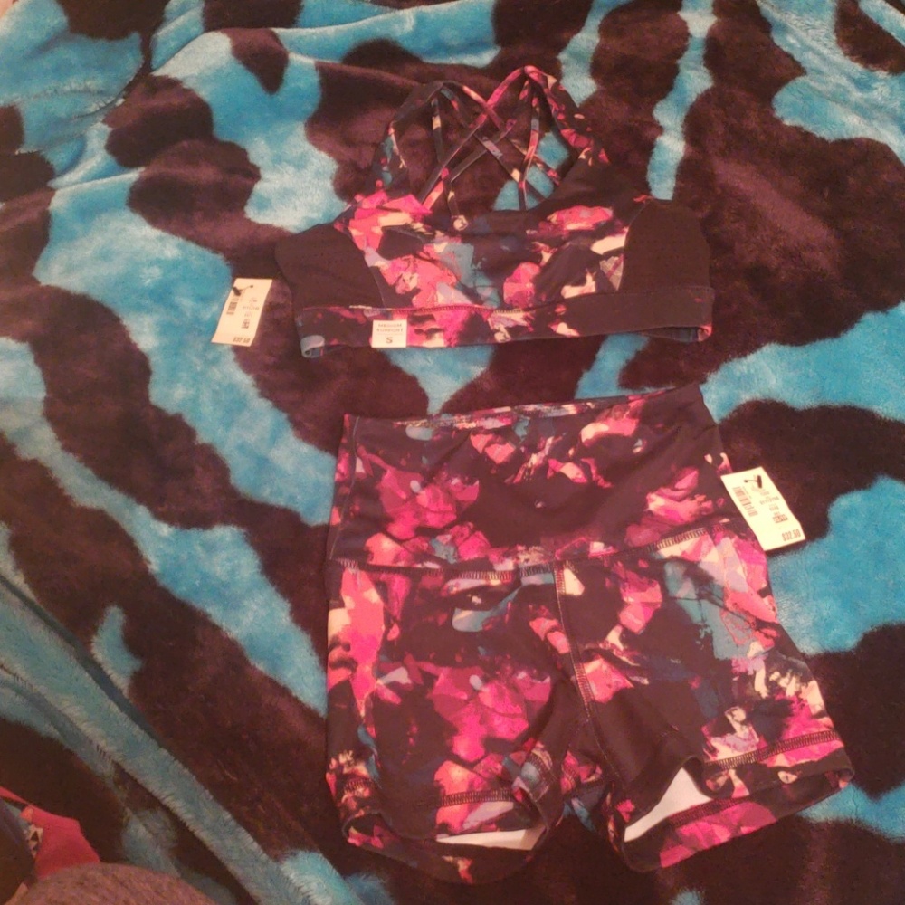 Aeropostale high-waisted volleyball top/bottom